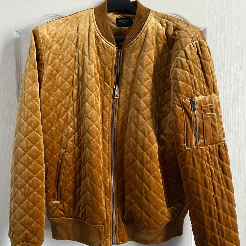 Bomber Velvet Jacket